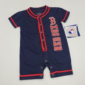 NEW Boston Red Sox baby romper size 6-9 months